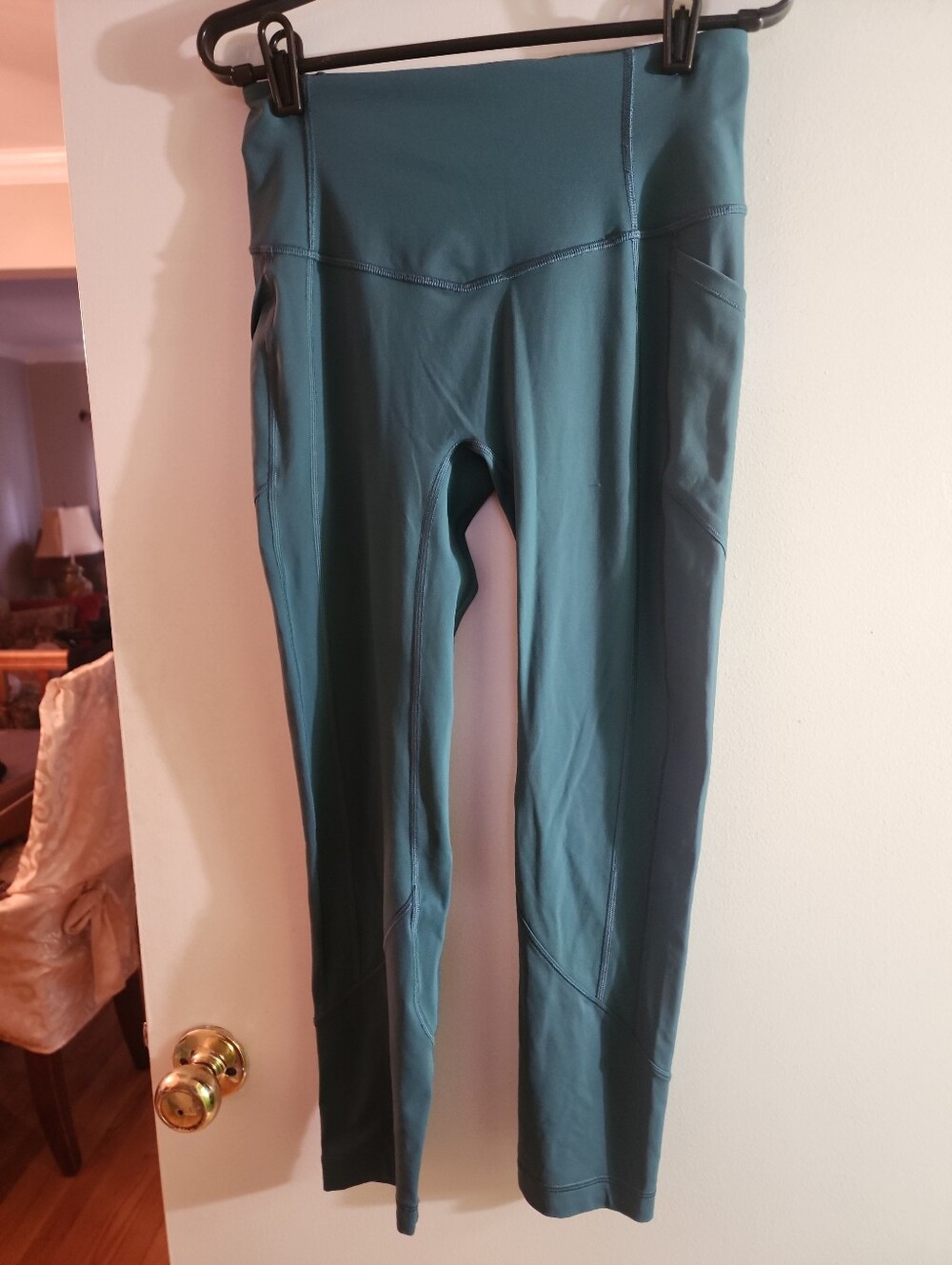 Lululemon All The Right Places High-Waist Teal Leggings/Women's
